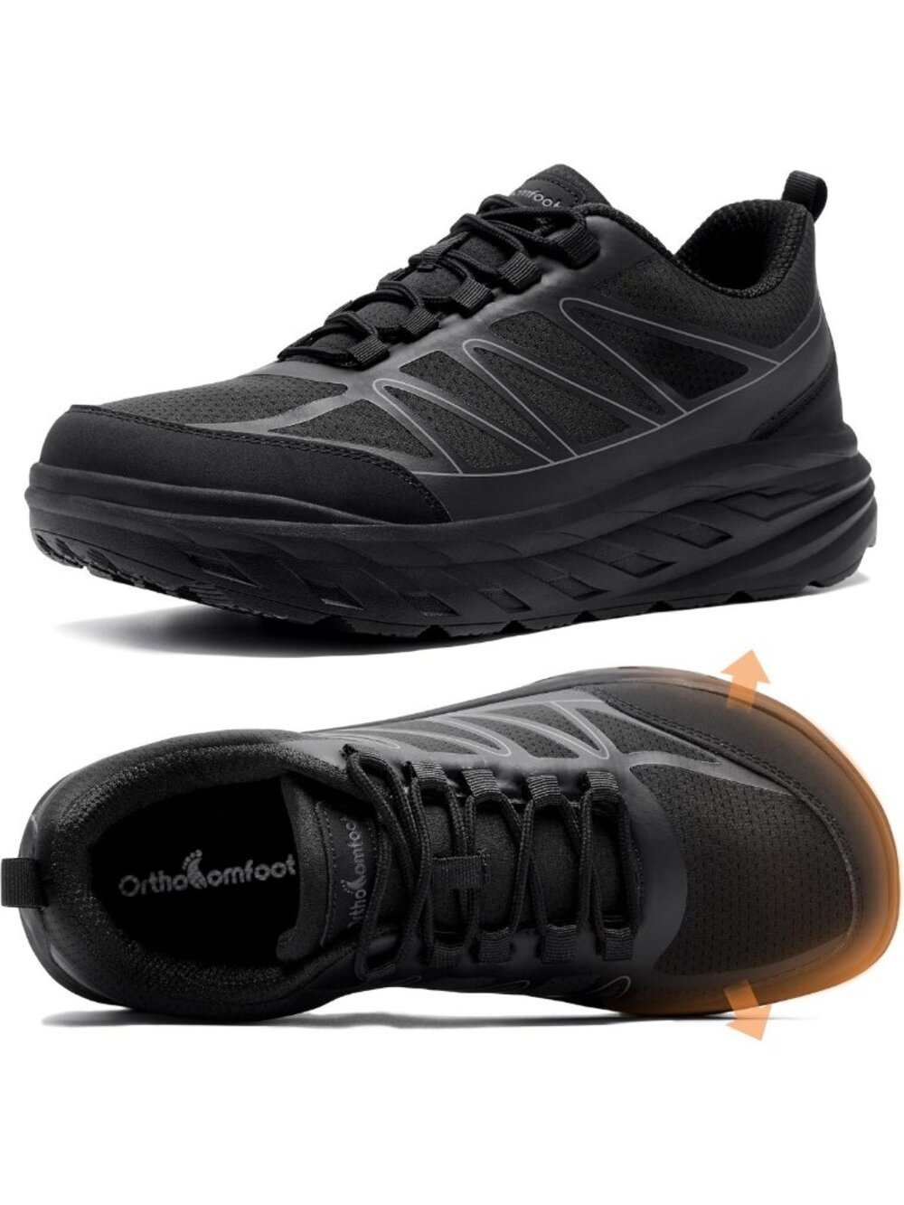 Comfortable Women's Walking Shoes for Plantar Fasciitis | Arch Support & Wide